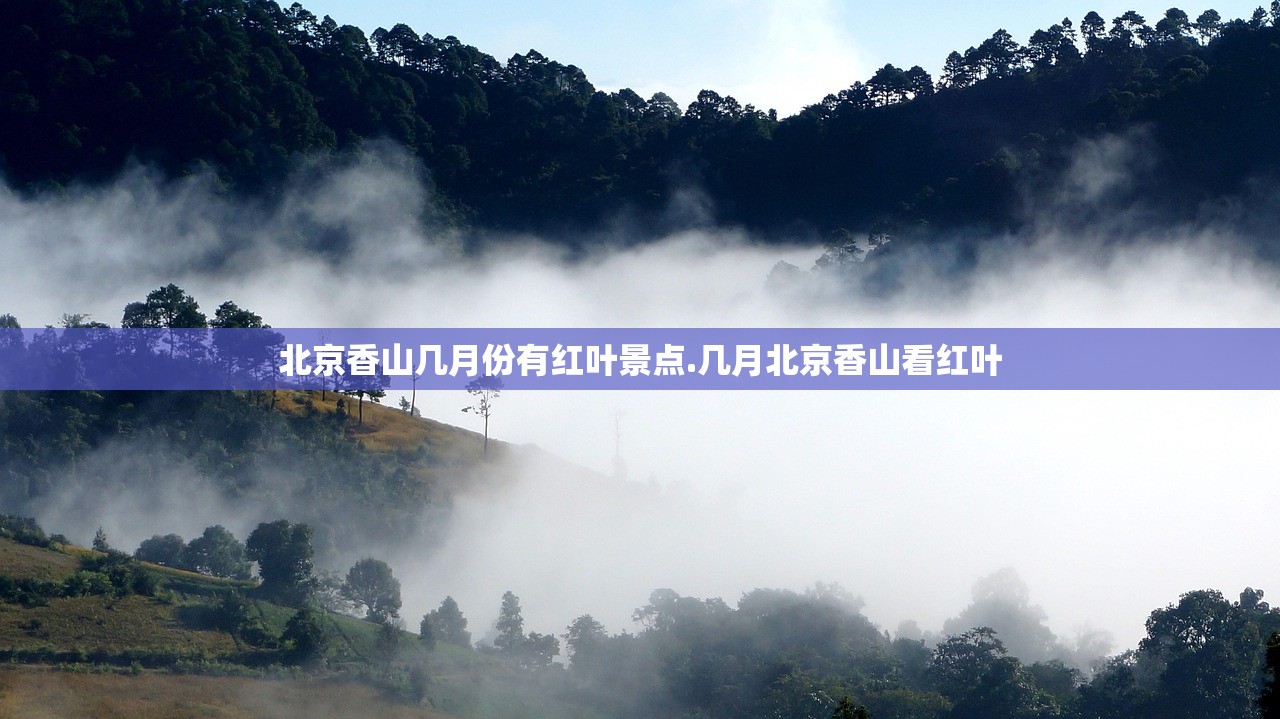 北京香山几月份有红叶景点.几月北京香山看红叶