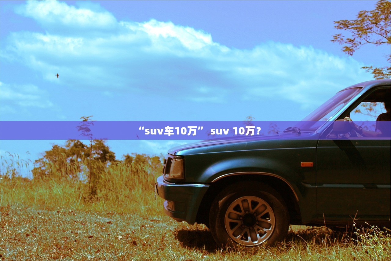 “suv车10万” suv 10万？