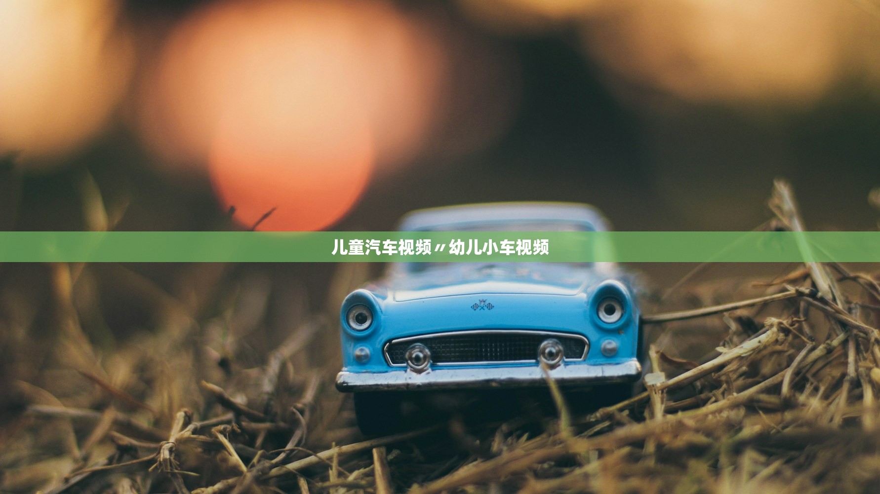 儿童汽车视频〃幼儿小车视频