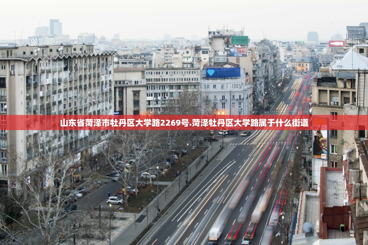 山东省菏泽市牡丹区大学路2269号.菏泽牡丹区大学路属于什么街道