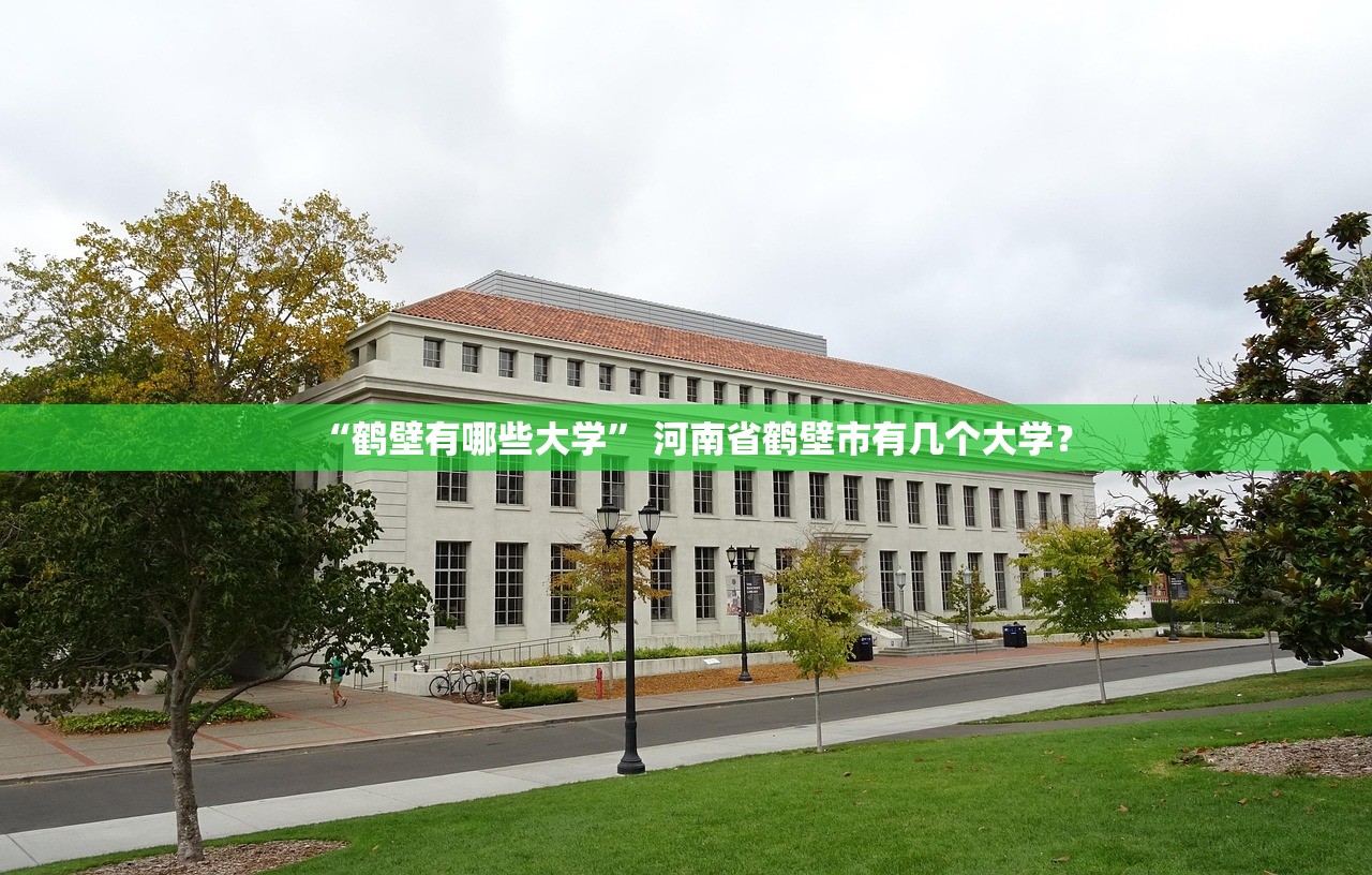 “鹤壁有哪些大学	” 河南省鹤壁市有几个大学？