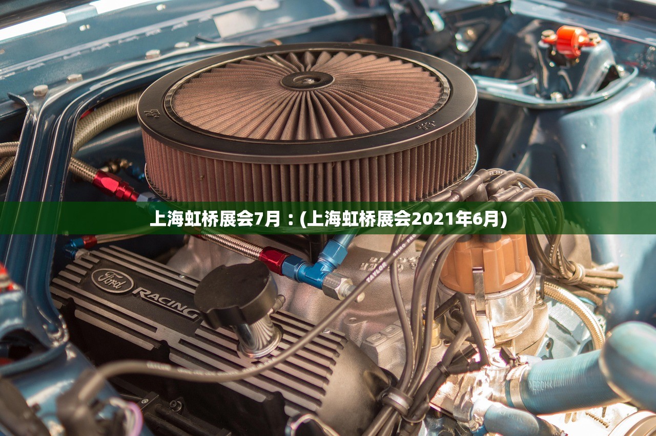 上海虹桥展会7月︰(上海虹桥展会2021年6月)
