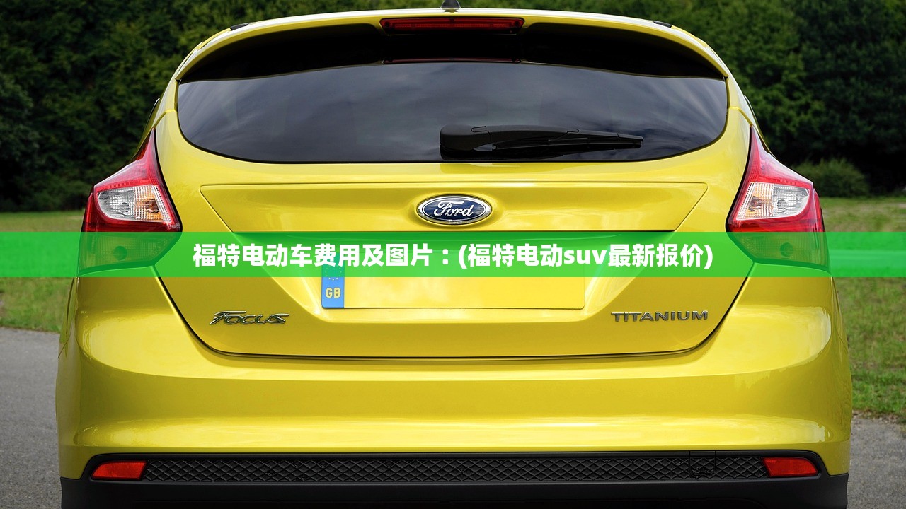 福特电动车费用及图片︰(福特电动suv最新报价)