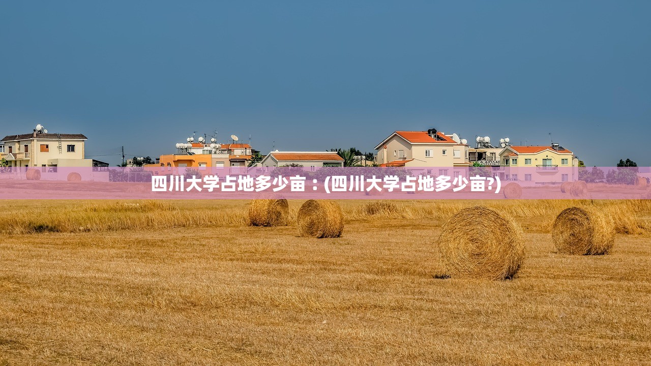 四川大学占地多少亩︰(四川大学占地多少亩?)