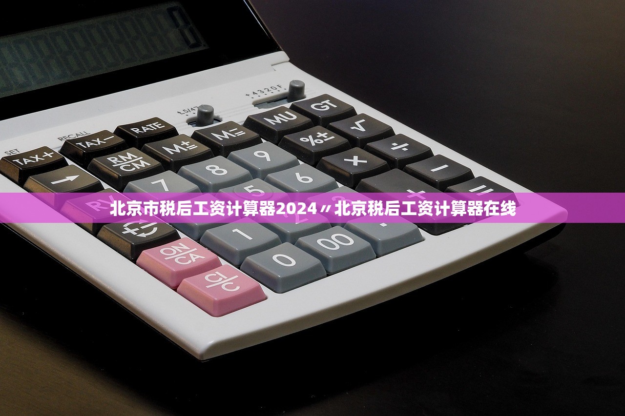 北京市税后工资计算器2024〃北京税后工资计算器在线