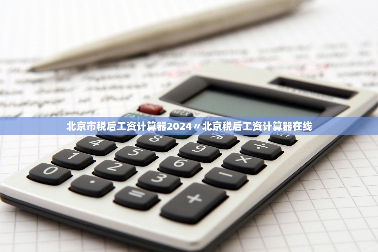 北京市税后工资计算器2024〃北京税后工资计算器在线
