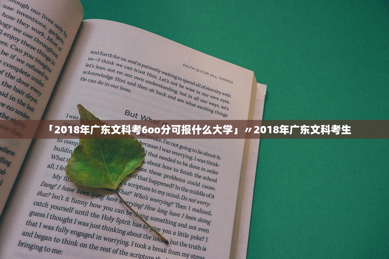 「2018年广东文科考6oo分可报什么大学」〃2018年广东文科考生