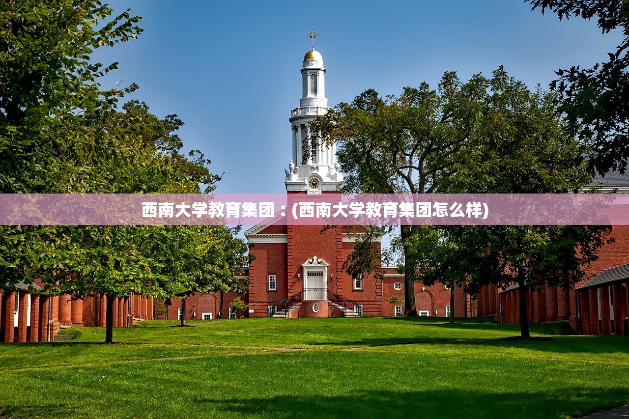 西南大学教育集团︰(西南大学教育集团怎么样)