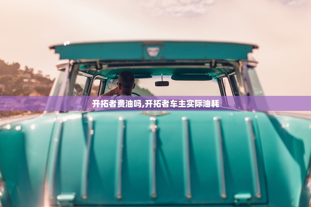 开拓者费油吗,开拓者车主实际油耗