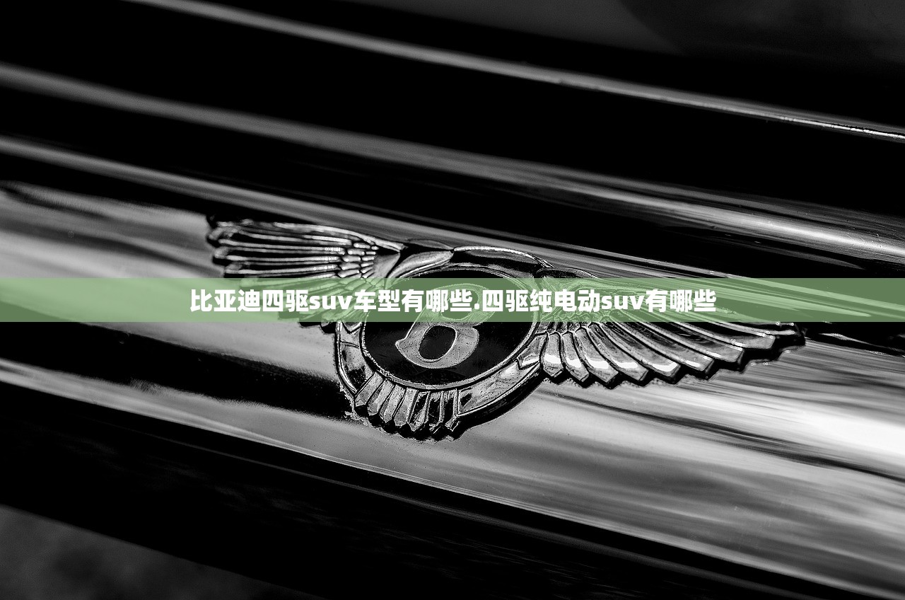 比亚迪四驱suv车型有哪些.四驱纯电动suv有哪些 比亚迪四驱suv车型有哪些.四驱纯电动suv有哪些