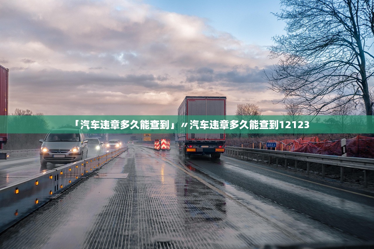 「汽车违章多久能查到」〃汽车违章多久能查到12123 「汽车违章多久能查到」〃汽车违章多久能查到12123