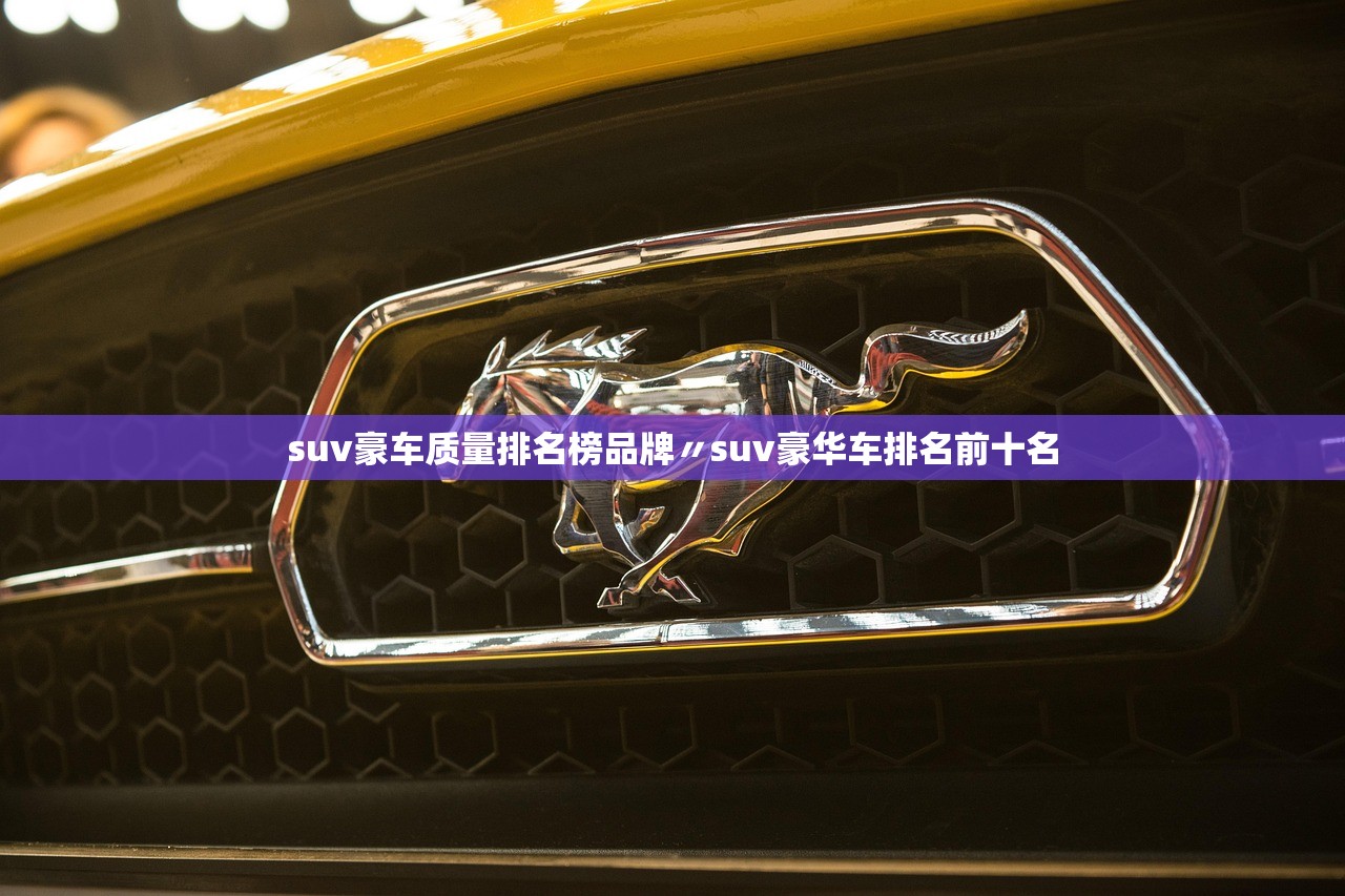 suv豪车质量排名榜品牌〃suv豪华车排名前十名 suv豪车质量排名榜品牌〃suv豪华车排名前十名