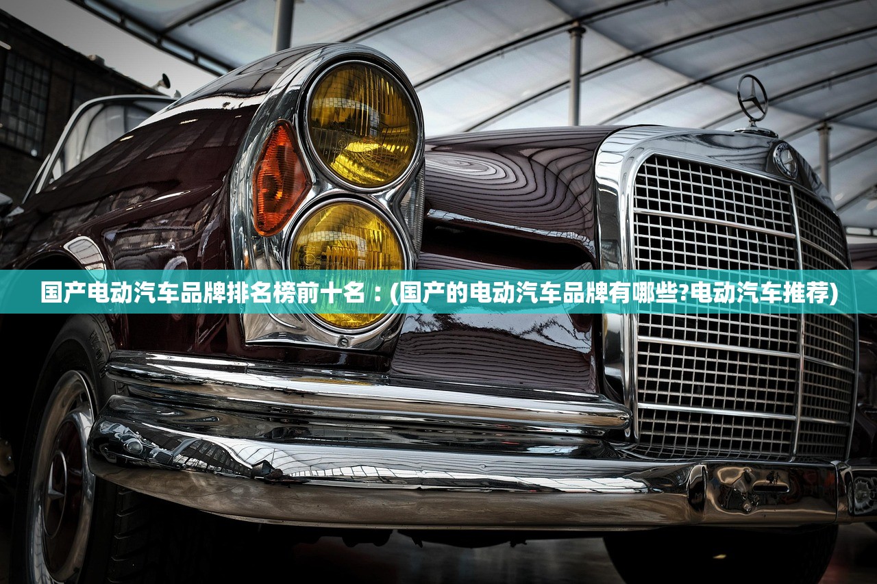 国产电动汽车品牌排名榜前十名︰(国产的电动汽车品牌有哪些?电动汽车推荐)