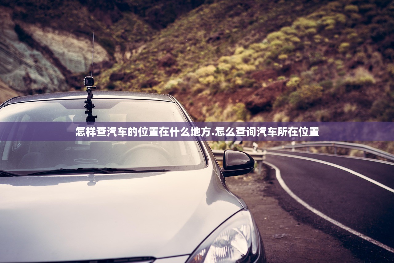 怎样查汽车的位置在什么地方.怎么查询汽车所在位置